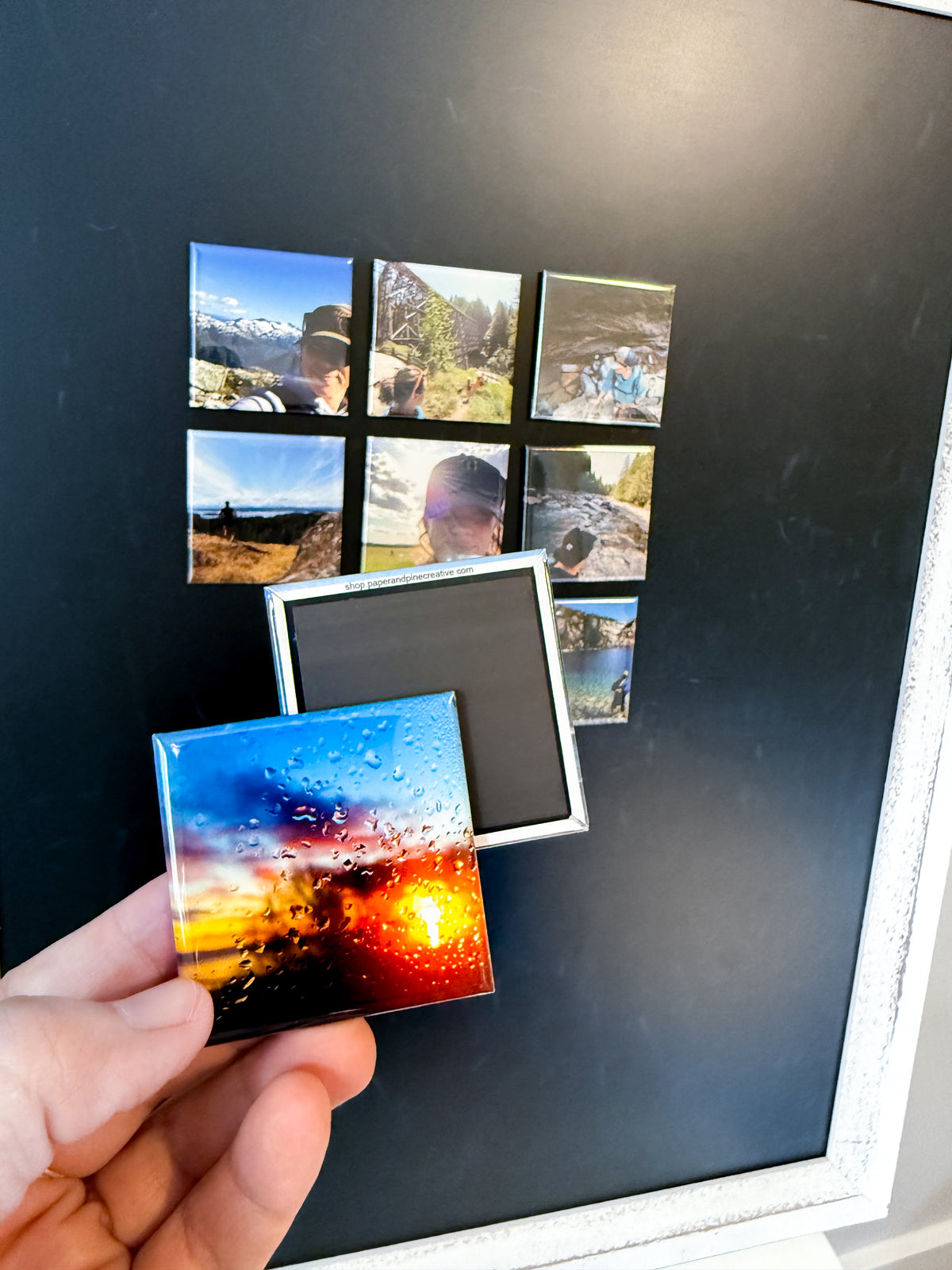Custom Adventure Magnets | Explore & Remember | 2×2" Personalized Magnets