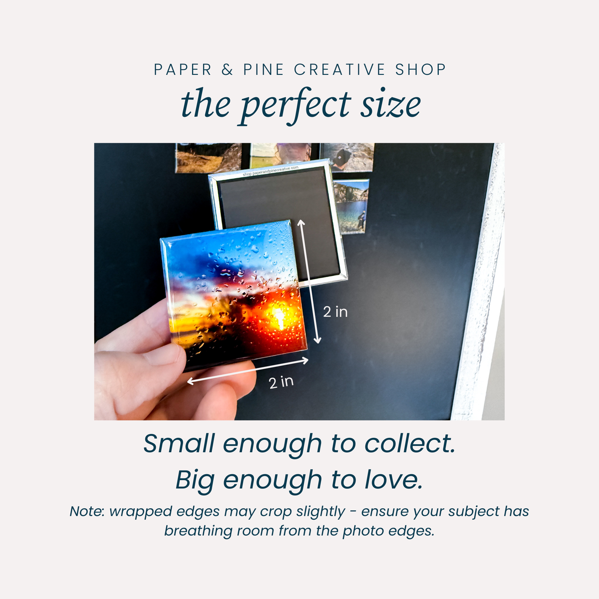 Daily Encouragement Magnet Set | Pre-Designed 2×2" Magnets