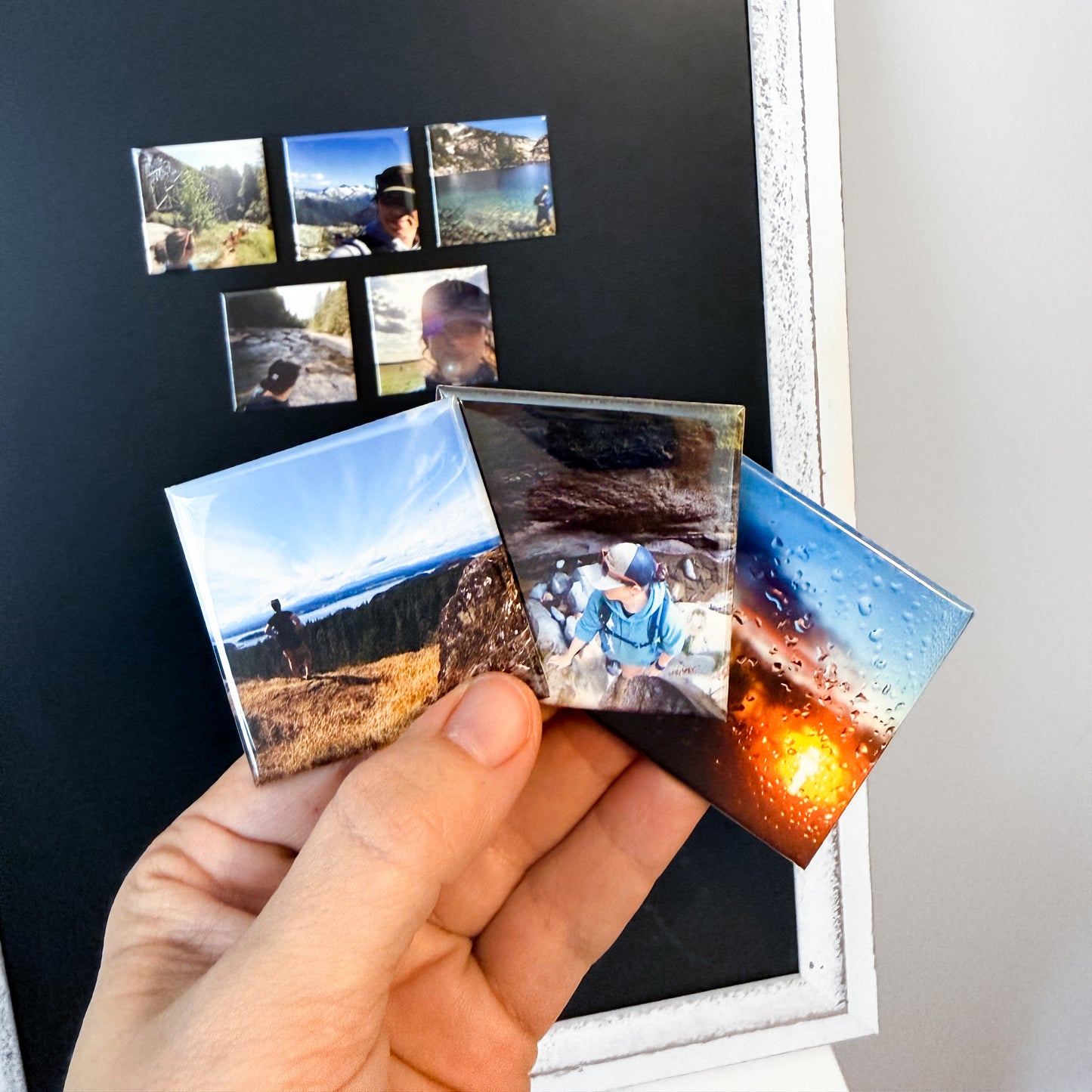 Custom Adventure Magnets 2x2 | Explore & Remember |
